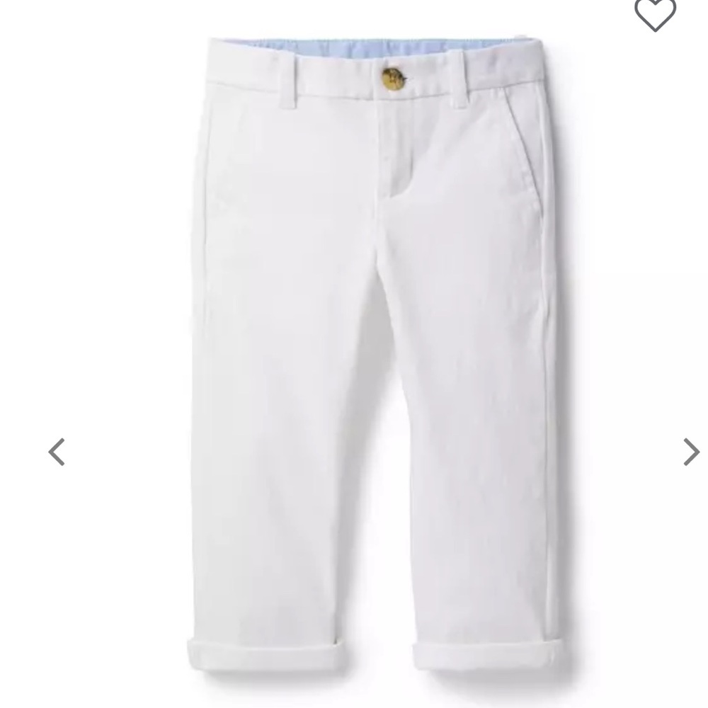 Janie and Jack Boys Stretch Twill Pant 3T